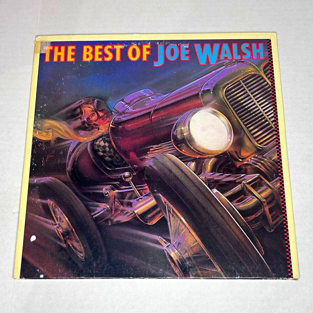 The Best of Joe Walsh Vinyl LP Record 1978 AA-1083 Classic Rock Tested No Skips